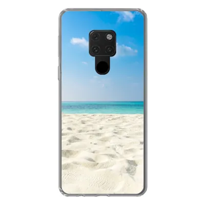 Produktbild von MuchoWow® Handyhülle Schutzhülle Hülle für Huawei P40 Lite Tropisch - Strand - Meer Silikon Softcase Handy Hülle - Handy