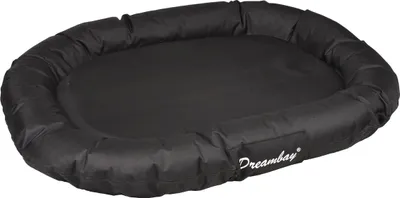 Produktbild von Flamingo Kissen Dreambay oval schwarz, Maße: 120 x 90 x 16 cm