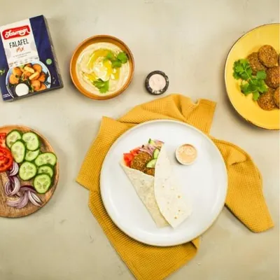 Zdjęcie produktu dla Tortilla Wieloziarnista Sand 4 sztuki 25 cm