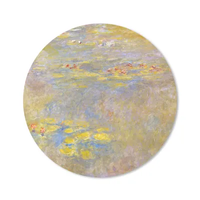 Produktbild von MuchoWow® Mauspad Mousepad Seerosen - Claude Monet 20x20 cm - Mousepads - Maus Mat - Pad - Mausunterlage - Schreibtischmatte