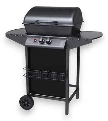 Immagine prodotto di Barbecue a gas 2 fuochi con pietra lavica per esterno