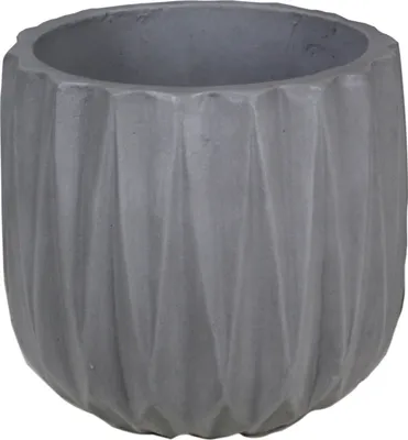 Produktbild von Blumentopf RETRO Betonoptik 20 x 19 cm grau