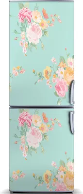 Produktbild von Tulup Kühlschrankdekoration - Magnetmatte - 60 cm x 180 cm - Magnet auf dem Kühlschrank - Blumen