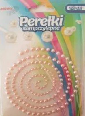 Zdjęcie produktu dla Samoprzylepne akcesoria do rękodzieła, różowe