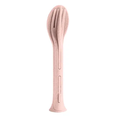 Immagine prodotto di koziol KliKK Pocket, Set di posate, Rosa, 3 pezzi
