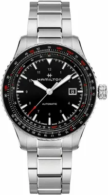 Produktbild von Hamilton H76615130 Herren-Armbanduhr, Edelstahl-Gehäuse, Metall-Armband