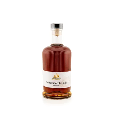 Produktbild von Main-Feines | Butterscotch Likör das Original 18% Vol. 500ml