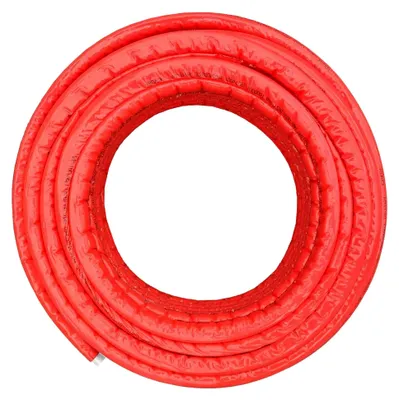 Produktbild von 50 Meter Rolle isoliertes Mehrschichtverbundrohr rot 16x2 Rohr-Außendurchmesser x Wandstärke in mm