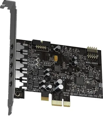 Immagine prodotto di CREATIVE Scheda audio Sound Blaster Audigy FX V2 Hi-Res 5.1 PCIe
