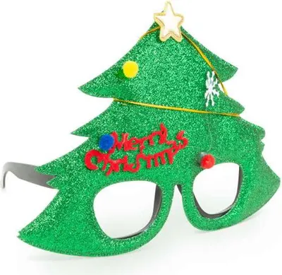 Produktbild von Partygläser - Weihnachtsbaummuster