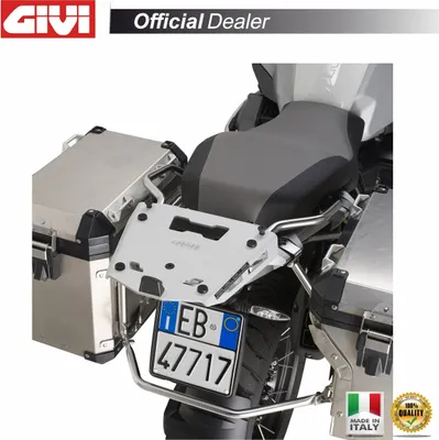 Immagine prodotto di Portapacchi Monokey GIVI SRA5112 alluminio anodizzato con piastra