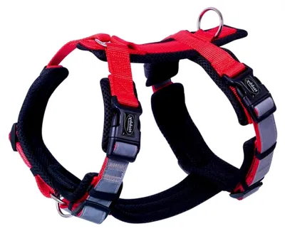 Produktbild von Geschirr Daily Walk Comfort, rot, M: Brust: 36-48 cm, Bauch: 57-76 cm, 1 Stück