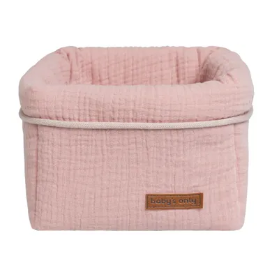 Produktbild von Baby's Only Korb Breeze - Alt Rosa - 18x18x18 cm