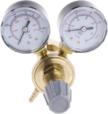 Produktbild von Druckminderer mit Manometer, Gasdruckregler für MIG, TIG, MAG Schweißen, 0-315 bar, für die Werkstatt