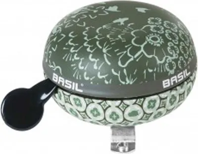 Produktbild von Basil Ding-Dong Glocke Boheme forest green, Ø 80mm, SB-Karte, grün