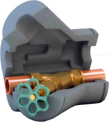 Image de Isolation de ventilation DN 32 - Isolation Thermique Robinet