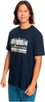 Produktbild von Quiksilver T-Shirt Tropical Rainbow blau : XL Größe: XL