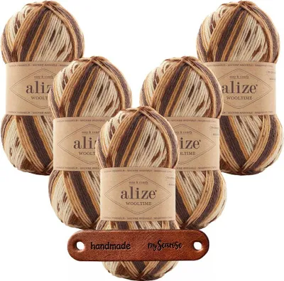 Produktbild von 5 x ALIZE WOOLTIME 11023 MIT LABEL