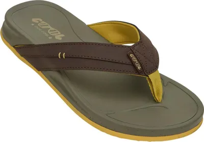 Produktbild von Cool Shoe Corp. Swap Herren Slipper - Khaki - 44 - Bequeme Sommerschuhe mit rutschfester Sohle und ergonomischem Fußbett