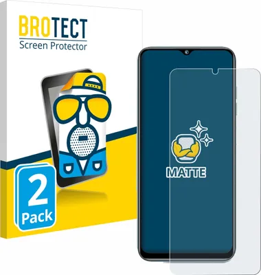 Produktbild von 2x BROTECT Schutzfolie für Oukitel C35 Displayschutz Displayschutzfolie Folie Matt Entspiegelungsfolie