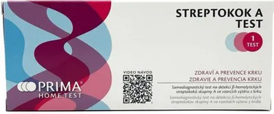 Produktbild von Prima Heimtest Streptokokken A 1 ks
