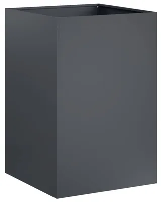 Immagine prodotto di vidaXL Vaso da giardino antracite, 40 x 40 x 75 cm