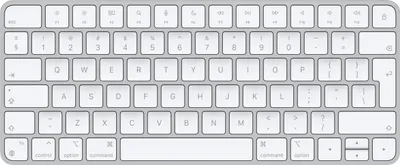 Immagine prodotto di Apple Magic tastiera USB + Bluetooth Inglese Alluminio, Bianco