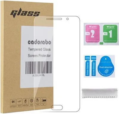 Produktbild von Cadorabo Panzer Folie für Samsung Galaxy A9 2016 Schutzfolie in Transparent Gehärtetes Tempered Display-Schutzglas
