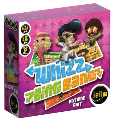 Imagen del producto de Whizz Bing Bang – Juego de mesa – IELLO – 3-6 jugadores – 8+