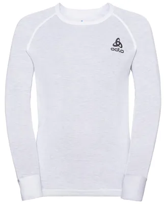 Productafbeelding van ODLO Shirt Ronde Hals Lange Mouwen ACTIVE WARM ECO KID WIT 104