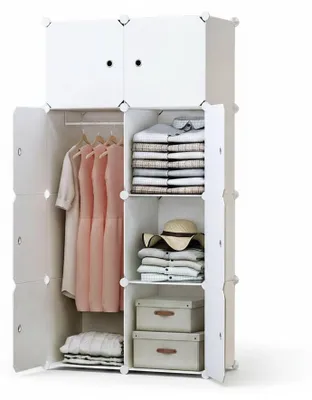 Image de InAndOutdoorMatch - Système de placard modulaire - 8 compartiments