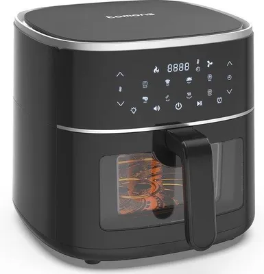 Image de Friteuse à air chaud multifonctionnelle de 6 litres avec écran tactile numérique et 8 programmes