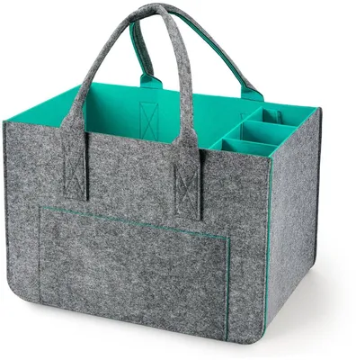 Filztasche mit Fächern, Ansicht 2 von 10