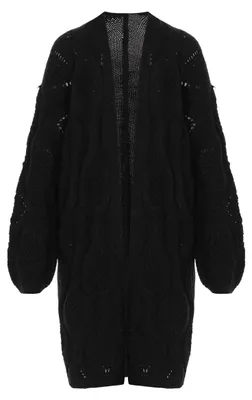 Produktbild von Jeona damen strickjacke - schwarze melange, M/L