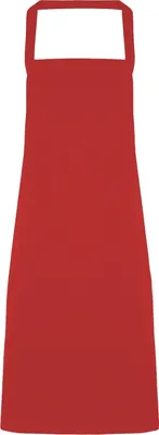 Image de Tablier sans poches pour femmes Premier RW1055 (taille unique) (Rouge)