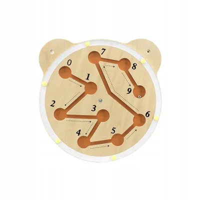 Image de VIGA Planche en bois pour labyrinthe avec Montessori