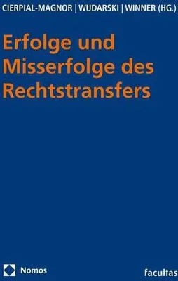 Produktbild von Erfolge und Misserfolge des Rechtstransfers