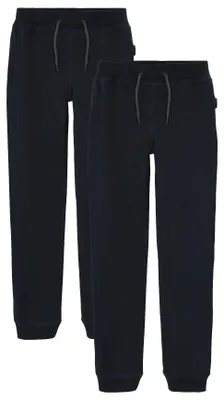 Produktbild von NAME IT 2-er Set Jogginghose Basic Sweatpants Gefüttert Teenager Sport NKMSWEAT Größe: