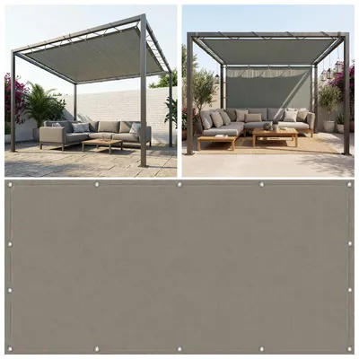 Productafbeelding van Waterdichte Zonnescherm 1 x 2 m voor Buiten met 95% UV-Bescherming