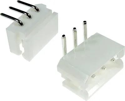 Immagine prodotto di Connettore maschio SPOX, 3 poli, R, 2,54 mm, angolato