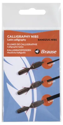 Produktbild von Brause Federn 3 Stück sortiert "Bandzug"