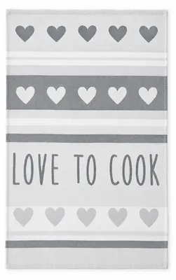 Zdjęcie produktu dla Ręcznik kuchenny COOK szary 50x70 cm 100% bawełna MyBestHome