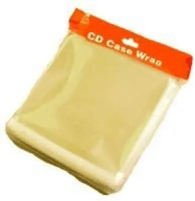 Imagen del producto de Fundas delgadas para CD de 5,2 mm, paquete de 200 unidades, fabricadas en polietileno, para proteger las cajas de CD
