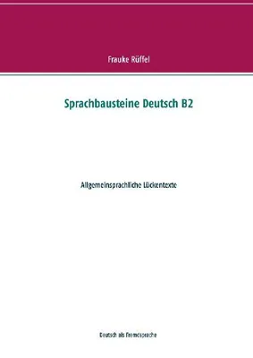 Produktbild von Sprachbausteine Deutsch B2