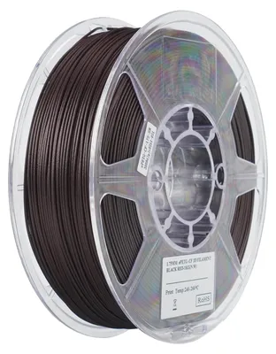 Obrázok produktu pre EPETG-CF 1,75 mm ČIERNA ČERVENÁ 1 kg
