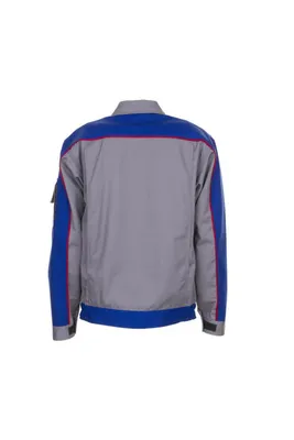 Produktbild von Planam Bundjacke Highline Gr. 60 zink/kornblau/rot