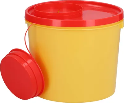 Zdjęcie produktu dla Wiadro kanister 5L żółte, 1 szt