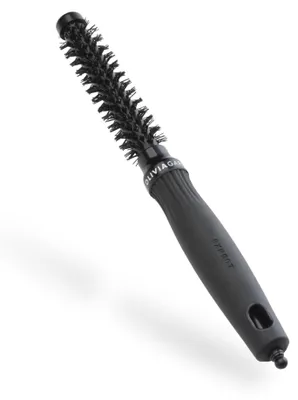 Immagine prodotto di Olivia Garden Expert Blowout Shine Spazzola rotonda nera 15 mm per capelli