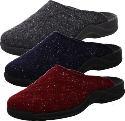 Produktbild von Rohde Damen Pantoffeln Hausschuhe Softfilz Vaasa-D 2304, Größe:42 EU, Farbe:Blau