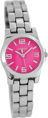 Produktbild von Oozoo Metall Damen Uhr matt Analog Quarzuhr Armband silber Timepieces D2UOC6220A